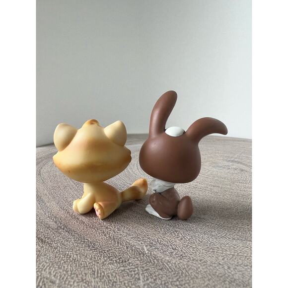 Littlest Pet Shop LPS Bunny #121 Cat #122 Pet Pairs G2 2004 - Picture 2 of 11